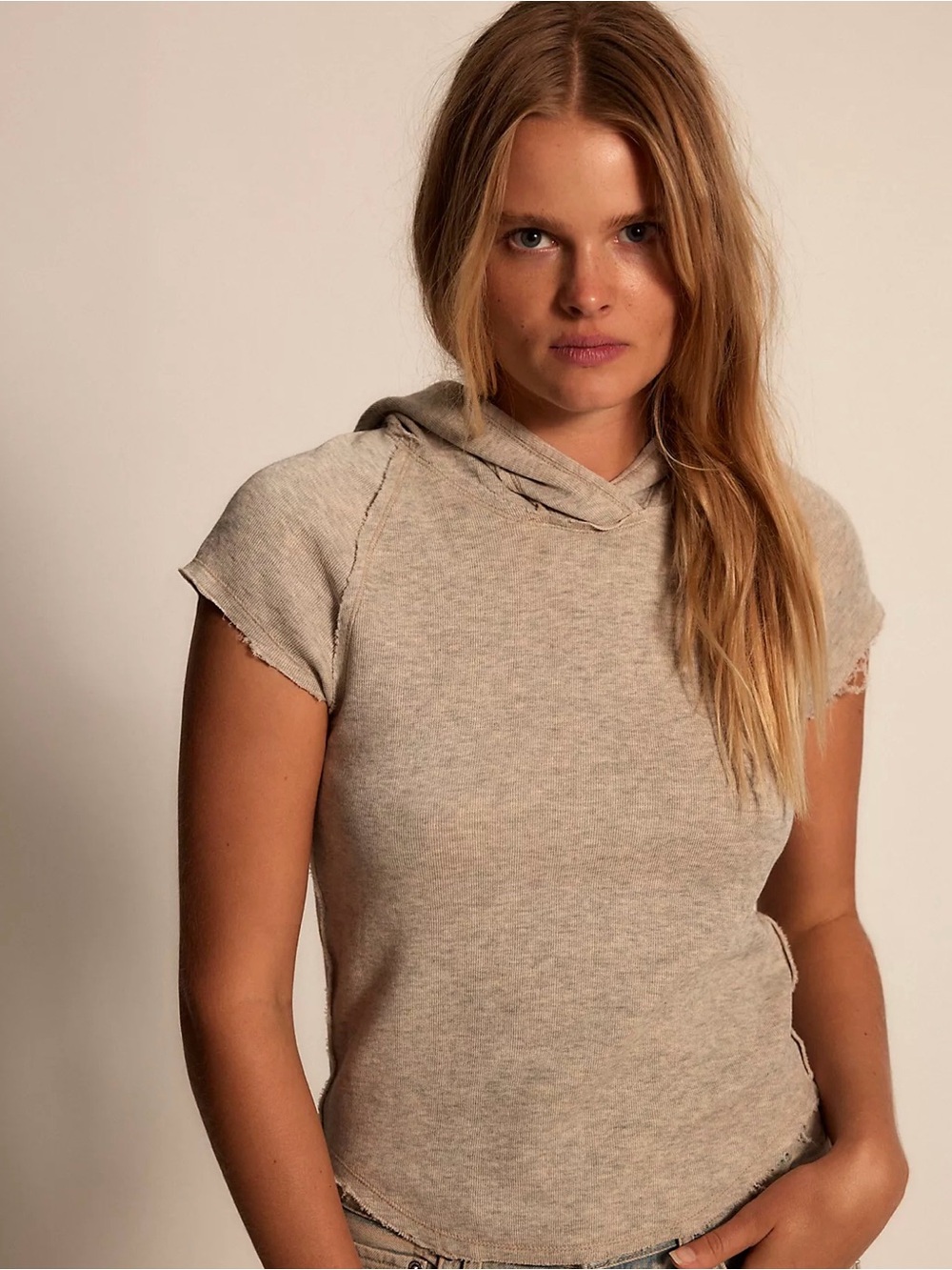We The Free Austin Shrunkin Short Sleeve Hoodie Sz Lg NWT SOLD OUT